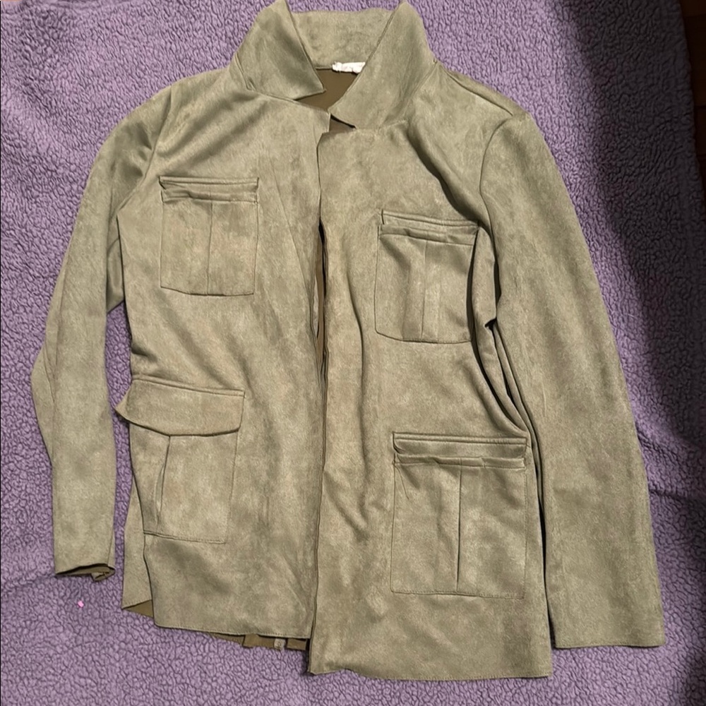 Olive Green Women's Blazer